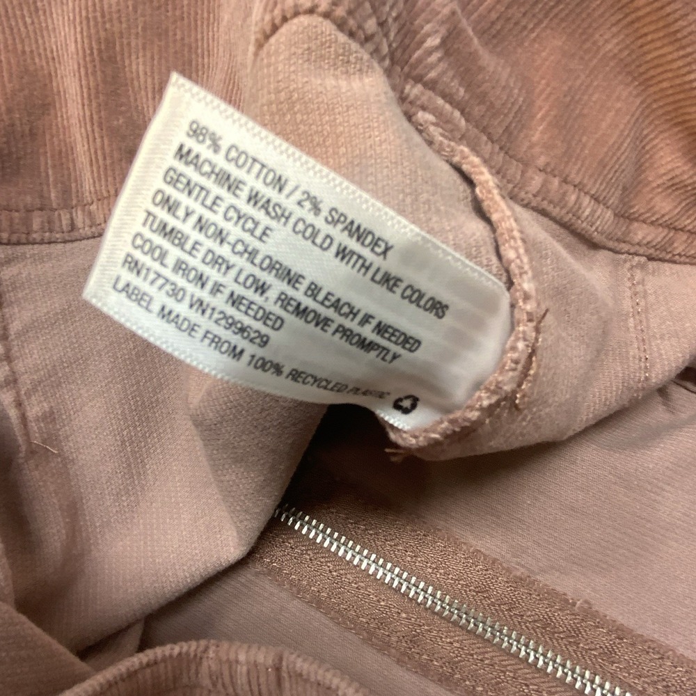 Wild Fable Corduroy Mini Skirt Size 16 Full Zip Front Utility GORP Y2K 80s 90s - Picture 14 of 16
